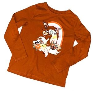 Girl’s Cat & Jack Unicorn Long Sleeved Tee